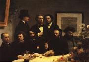 Henri Fantin-Latour Around the Table France oil painting reproduction